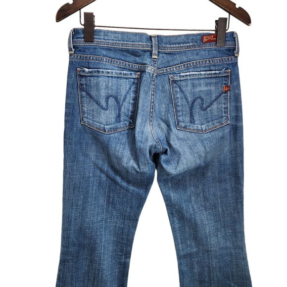 Citizens of Humanity Jeans Ingrid Low Waist Flair Flare‎ Stretch Womens Size 28 - Picture 4 of 11